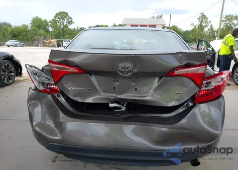 2017 Toyota Corolla Le from USA, damaged, VIN 2T1BURHE0HC910881
